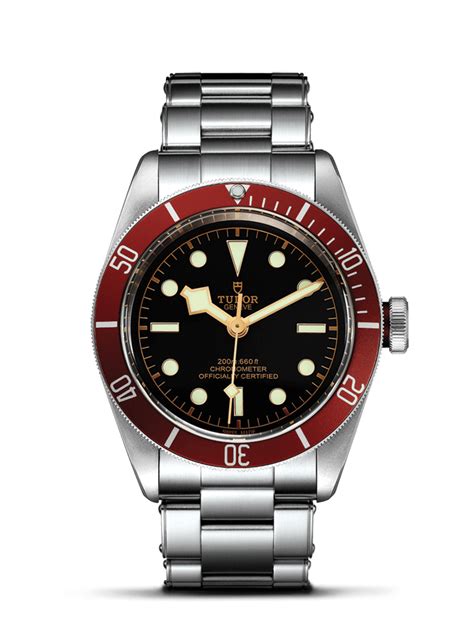 tudor 79230r 0003|black bay red bezel.